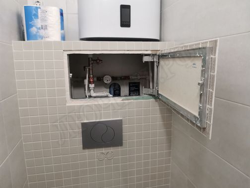 Люк под плитку Нажимной Секрет-Лайт 400*200 Люк под плитку Нажимной Секрет-Лайт 400*200