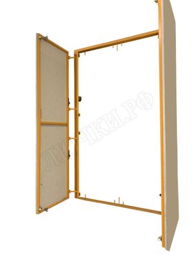 Люк под плитку нажимной Апельсин 2 створки Люк под плитку нажимной Апельсин 2 створки