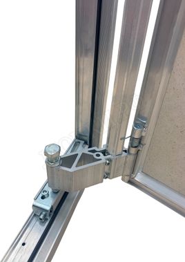 Люк под плитку Нажимной Мега Алюм 2.0, 2 створки 1100*1200 Люк под плитку Нажимной Мега Алюм 2.0, 2 створки 1100*1200