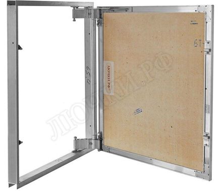 Люк под плитку Нажимной Секрет-Лайт 400*200, 1 створка Люк под плитку Нажимной Секрет-Лайт 400*200, 1 створка