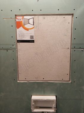 Люк под плитку Секрет 3.0 470*500 Люк под плитку Секрет 3.0 470*500