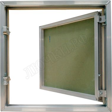 Люк под покраску Мега-Мастер Элит II 1 створка, широкий профиль Люк под покраску Мега-Мастер Элит II 1 створка, широкий профиль