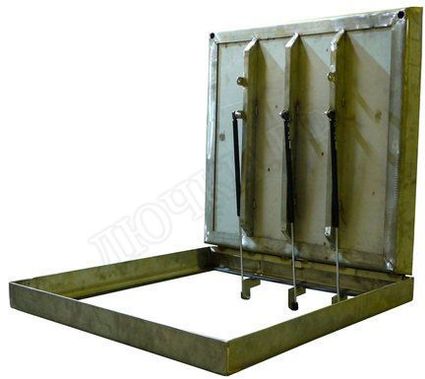 Напольный люк Брус Ли AISI 304, Съемная дверца 600*500 Напольный люк Брус Ли AISI 304, Съемная дверца 600*500