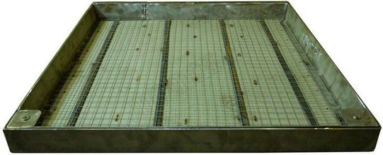 Напольный люк Брус Ли AISI 304, Съемная дверца 600*500 Напольный люк Брус Ли AISI 304, Съемная дверца 600*500