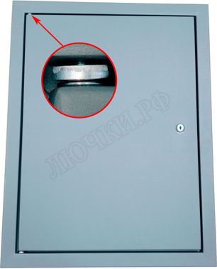 Люк сантехнический Элит усиленный 1 мм с замком 1 створка Люк сантехнический Элит усиленный 1 мм с замком 1 створка