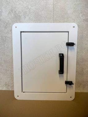 Сантехнический люк Гермо 800*600, RAL 9003 муар Сантехнический люк Гермо 800*600, RAL 9003 муар