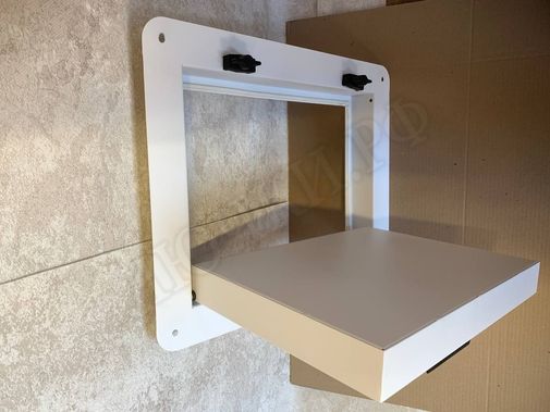 Сантехнический люк Гермо 800*600, RAL 9003 муар Сантехнический люк Гермо 800*600, RAL 9003 муар