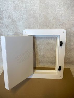 Сантехнический люк Гермо 800*600, RAL 9003 муар Сантехнический люк Гермо 800*600, RAL 9003 муар