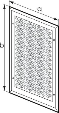 с перфорацией Цветок накладная 1000*450, RAL 3015, накладная с перфорацией Цветок накладная 1000*450, RAL 3015, накладная